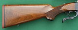 Ruger/Lyman 1878 Centennial Rifle, Grade II, .45-70 Gov, Manufactured 1978 - 3 of 14