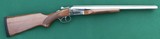 E.R Amantino, Stoeger Coach Gun Supreme, Polished Nickel, 12-Gauge, Double-Barrel Shotgun