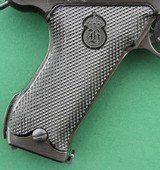 Swedish Lahti Husqvarna Model 40, 9mm Semiautomatic Pistol - 3 of 12