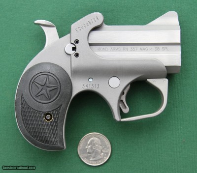 Bond Arms Roughneck, .357 Magnum / .38 Special, Double-Barrel Derringer