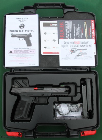Ruger 57, 5.7mm x 28mm, Semiautomatic Pistol