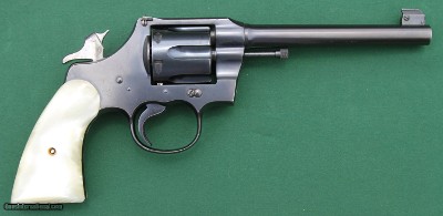 Colt Officers Model (Second Issue), .38 SPC Revolver, Manufactured in 1920