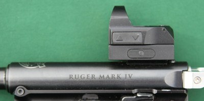 Ruger Mark IV Standard 70th Anniversary Special Edition, .22LR, Pistol with After-Market Crimson Trace Reflex (Red Dot) Sight - Image 8 of 14