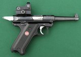 Ruger Mark IV Standard 70th Anniversary Special Edition, .22LR, Pistol with After-Market Crimson Trace Reflex (Red Dot) Sight - Image 1 of 14