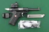 Ruger Mark IV Standard 70th Anniversary Special Edition, .22LR, Pistol with After-Market Crimson Trace Reflex (Red Dot) Sight - Image 3 of 14