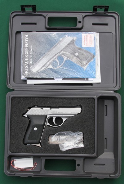 Sig Sauer P230SL, 9mm Kurz (aka .380 ACP), Stainless, Semi-Auto PistolMADE IN GERMANY - Image 11 of 12