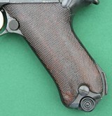 German DWM M23 Luger, 7.65mm (aka .30 Luger) Semi-Automatic Pistol (Redesigned P08 Luger) - Image 4 of 11