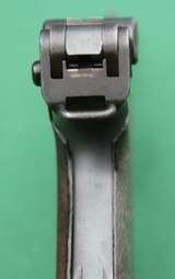German DWM M23 Luger, 7.65mm (aka .30 Luger) Semi-Automatic Pistol (Redesigned P08 Luger) - Image 9 of 11