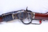 Taylor Uberti 1873 Trapper Lever Action, 357 Mag, Color Case Hardened, Straight Stock, 18 inch bbl - 7 of 8