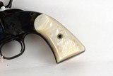 Taylor Uberti Schofield 45 Long Colt, 7 inch bbl. Charcoal Blue, Case Color, Factory Im. Pearl Grips, NIB - 7 of 7