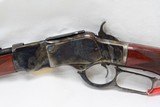 Taylor Uberti 1873 Trapper 357 Mag Carbine, 18 inch octagon bbl, pistol grip checkered walnut stock. NIB - 5 of 7