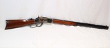 Uberti 1873 imported by Stoeger, 357 mag,
24 inch octagon barrel, Marble Tang Sight installed, Nice used gun. - 1 of 8