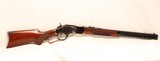 Uberti Taylor 1873 357 Mag, 20 inch Octagon BBL, Pistol Grip Checkered Walnut Stock NIB - 1 of 7