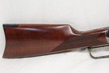 Cimarron Uberti 1873 Lever, 18 inch Octagon BBL Saddle Rifle, Straight Stock, Checkered Walnut, New in Factory Box - 4 of 9