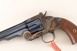 Taylor Uberti Schofield 45 Long Colt 5 inch bbl, Charcoal Blue, Case Hardened, New in Factory Box - 2 of 4