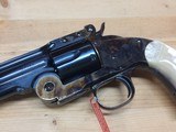 Taylor Uberti Schofield 45 Long Colt 7 inch bbl, Charcoal Blue, Im Pearl Grips,  Case Hardened, New in Factory Box - 1 of 6