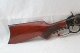 Taylor Uberti 1873, 357 mag lever action, 18 inch1/2 octagon/ half round, Checkered Walnut Pistol Grip Stock NIB - 2 of 9