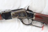 Taylor Uberti 1873, 357 mag lever action, 18 inch1/2 octagon/ half round, Checkered Walnut Pistol Grip Stock NIB - 6 of 9