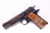 Colt 1911 World War 1 Commemorative Set of 4 1911, 45 ACP Pistols, Meuse Argonne, Belleau Wood, Chateau Thierry, 2nd Battle of the Marne, All SN 1636 - 9 of 15