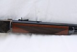 Taylor Uberti 1873 Lever Action Trapper, 357 Mag, 18 inch bbl, Checkered Walnut Stock. New In Factory Box - 4 of 8