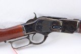 Taylor Uberti 1873 357 mag Lever Action, 18 inch half octagon, half round barrel, New in Factory Box - 4 of 11