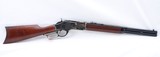 Taylor Uberti 1873 357 mag Lever Action, 18 inch half octagon, half round barrel, New in Factory Box - 1 of 11