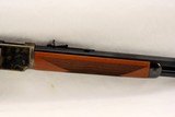 Taylor-Uberti Winchester 1873 357 magnum Lever Action, 20 inch Octagon bbl, Pistol Grip Checkered Walnut Stock, New in Box - 4 of 8
