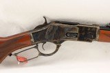 Taylor-Uberti Winchester 1873 357 magnum Lever Action, 20 inch Octagon bbl, Pistol Grip Checkered Walnut Stock, New in Box - 2 of 8