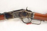 Taylor Uberti 1873 Lever Action 357 Mag. 20 inch Octagon barrel, Straight Grip Walnut Stock, New in Factory Box - 5 of 10