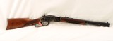 Taylor Uberti 1873 Lever Action 357 Mag. 18 inch Octagon barrel, Straight Checked Grip Walnut Stock, New in factory box. - 1 of 8