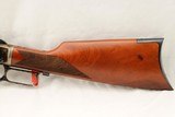 Taylor Uberti 1873 Lever Action 357 Mag. 18 inch Octagon barrel, Straight Checked Grip Walnut Stock, New in factory box. - 6 of 8
