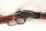 Taylor Uberti 1873 Lever Action 357 Mag. 18 inch Octagon barrel, Straight Checked Grip Walnut Stock, New in factory box. - 2 of 8