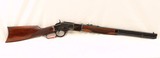 Taylor Uberti 1873 Lever Action 357 Mag. 20 inch Octagon barrel, Straight Grip Checkered Walnut Stock, New in box - 1 of 8