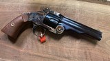 Taylor-Uberti Schofield 38 Special, Charcoal Blue, Color Case Hardened Frame, 5 inch barrel, New with Factory box and case. - 1 of 6