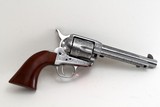 Taylor's & Co - Uberti Cattleman, 45 Colt, 5.5 inch bbl, white floral laser engraved. Gun is new in factory box. You will receive the gun pictured - 6 of 7