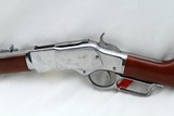 Taylor's & Co 1873 Winchester 357 mag, 18 inch octagon bbl. Straight grip Stock, Factory White Finish. NIB - 6 of 9