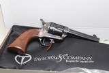 Taylor's & CoGunfighter 45 Colt 4 3/4 inch bbl, oversized checkered grips,New in Box - 6 of 6