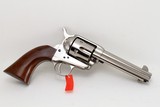 Taylor's & Co Uberti 1873 Gunfighter Nickel, 4.75 inch bbl, new in factory box - 2 of 4