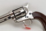 Taylor's & Co Uberti 1873 Gunfighter Nickel, 4.75 inch bbl, new in factory box - 3 of 4