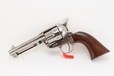 Taylor's & Co Uberti 1873 Gunfighter Nickel, 4.75 inch bbl, new in factory box - 1 of 4