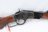 Taylor's & Co, Uberti 1873 Lever Action 45 Colt. 18 inch 1/2 oct, 1/2 round barrel, Checkered Pistol Grip Stock, NIB - 1 of 9