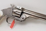 Taylor's & Co Schofield 45 Colt, 7 inch bbl, Nickel, Imitation Pearl Grips, NIB Consecutive Pair Available, No Sales Tax - 6 of 8