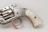 Taylor's & Co Schofield 45 Colt, 7 inch bbl, Nickel, Imitation Pearl Grips, NIB Consecutive Pair Available, No Sales Tax - 2 of 8