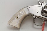 Taylor's & Co Schofield 45 Colt, 7 inch bbl, Nickel, Imitation Pearl Grips, NIB Consecutive Pair Available, No Sales Tax - 5 of 8