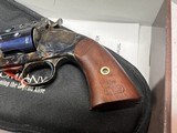 Taylor's & Co Schofield 45 Colt, 7 inch bbl.Case Hardened Frame, Charcoal Blue, NIB - 3 of 4