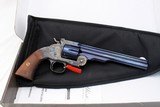 Taylor's & Co - Uberti Schofield 45 Colt, 5 or 7 inch bbl guns in stock, Charcoal Blue, Case Hardened Frame, NIB - 1 of 8