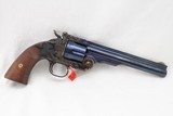 Taylor's & Co - Uberti Schofield 45 Colt, 5 or 7 inch bbl guns in stock, Charcoal Blue, Case Hardened Frame, NIB - 3 of 8