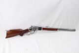 Taylor's & Co - Uberti 1873 Lever Action, 45 Colt, Factory White Finish, 24 inch octagon, Checkered Pistol Grip Stock