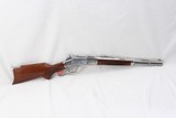 Taylor's & Co - Uberti1873 Lever 357 mag, 20 inch bbl, checkered walnut stock, Factory White Finish NIB - 1 of 9