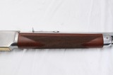 Taylor's & Co - Uberti1873 Lever 357 mag, 20 inch bbl, checkered walnut stock, Factory White Finish NIB - 4 of 9